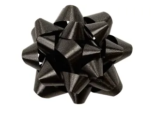 Rozetten polyband Kangaro 60mm zwart 25 stuks in doos - 1
