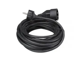 Verlengkabel 10 M Zwart 3g1.5 Penaarde Schuko - 4