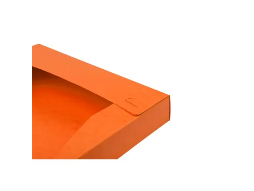 CARTOBOX glanskarton rug 25mm oranje