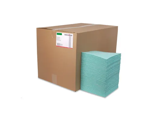 Reinigingsdoek KD 135 Gram Groen 38x40cm doos 400 Stuks