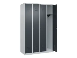 locker,HxBxD 1850x1200x500mm,4vak,vak B 300mm,cil.-slot - 2
