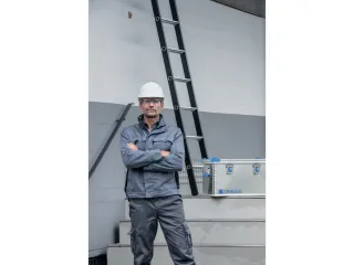 Zwaarlastaanlegladder Aluminium Boom L 1 8M 6Sporten - 7