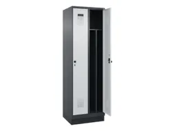 locker voor scheiding van kleding,HxBxD 1950x600x500mm,2vak
