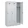 locker voor scheiding van kleding,HxBxD 1950x1200x500mm,3vak