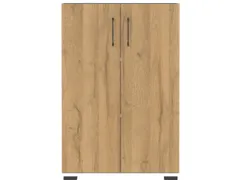 dossierkast,HxBxD 1230x800x400mm,2xinlegbodem,3ordnerhoogte,romp wit