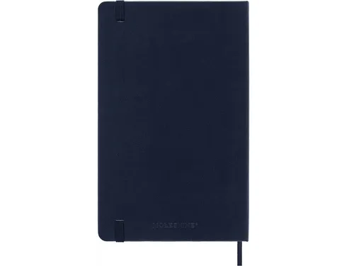 Notitieboek Moleskine large 130X210mm lijn hard cover sapphire blue