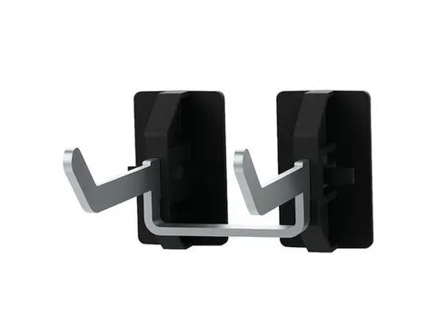 Dubbele Gereedschaphouder,V. Perfoplaat,2Haakuitvoeringen,Incl. Houder