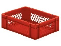 Euronorm-Stapelbak 10l H X L X B 120x400x300mm Rood