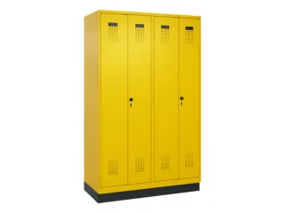 PBM-locker,HxBxD 1950x1200x500mm,4vak,vak B 300mm,draaigrendel - 2
