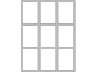 Vitrine Binnen 9xa4 Schrijfbord Hxbxd 730x980x35mm - 3