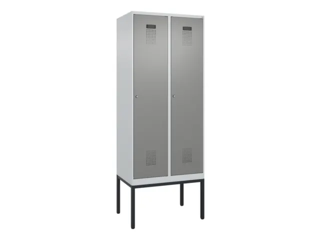 locker voor scheiding van kleding,HxBxD 2120x800x500mm,2vak
