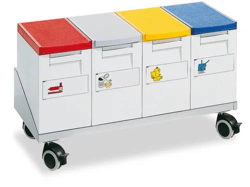 Onderwagen Voor 4Afvalbakken 15L