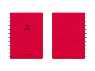 Schrift Adoc Business A4 ruit 5x5mm 144 pagina's 90gr rood - 1