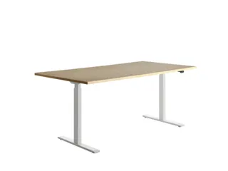 Elektrisch ihv bureau,HxBxD 700-1200x1800x800mm,blad esdoorn - 2