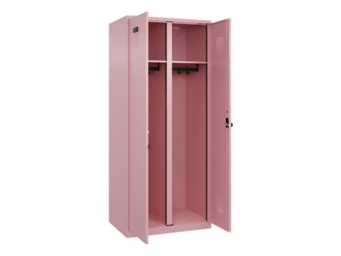 locker voor scheiding van kleding,HxBxD 1850x800x500mm,2vak
