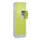 lockerkast,HxBxD 1950x600x500mm,2x4vakken,vak B 300mm,cil.-slot,sokkel