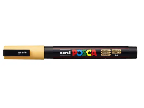 Verfstift Posca PC3M Fijne punt 0,9-1,3mm Abrikoos