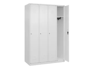 locker,HxBxD 1850x1200x500mm,4vak,vak B 300mm,cil.-slot - 2