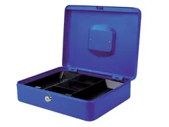 Geldkist Pavo 300x240x90mm blauw