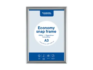 Kliklijst Europel Economy A3 zilver - 1