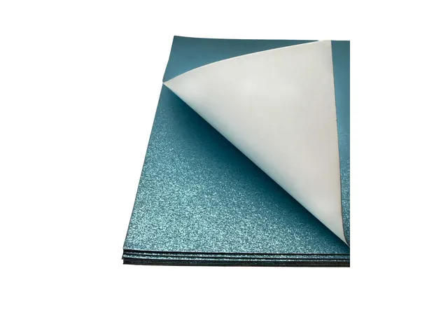 Glitterkarton Kangaro ijsblauw 50x70cm pak à 10 vel