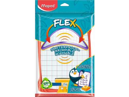 Maped Flex Whiteboard 24x15cm onbreekbaar toebehoren Assorti