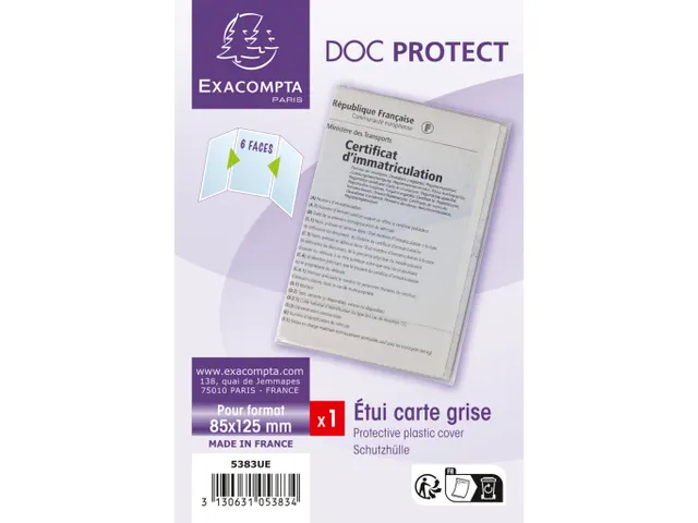 Beschermetui PVC 15/ 100 85x125 3 Kleppen