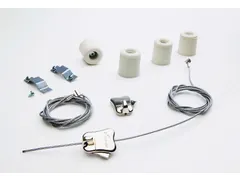 Whitebordophangset (Wand/Plafondrail)