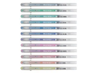 Gelschrijver Sakura Gelly Roll Stardust set à 12 kleuren - 3