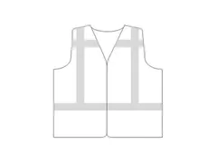 Portwest Mech Polyester RWS vest voor Waarnemer, wit, maat XL, per stu