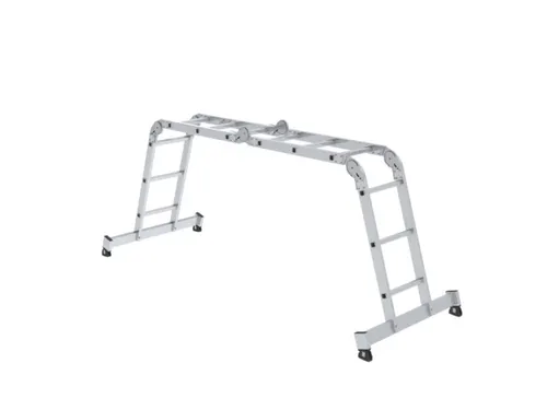 multifunctionele vouwladder,4x3,sporten,balk L 3,65m,aluminium