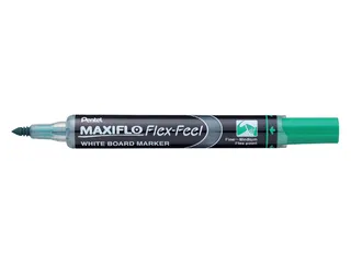 Viltstift Pentel MWL5SBF Maxiflo whiteboard groen 1-5mm - 1