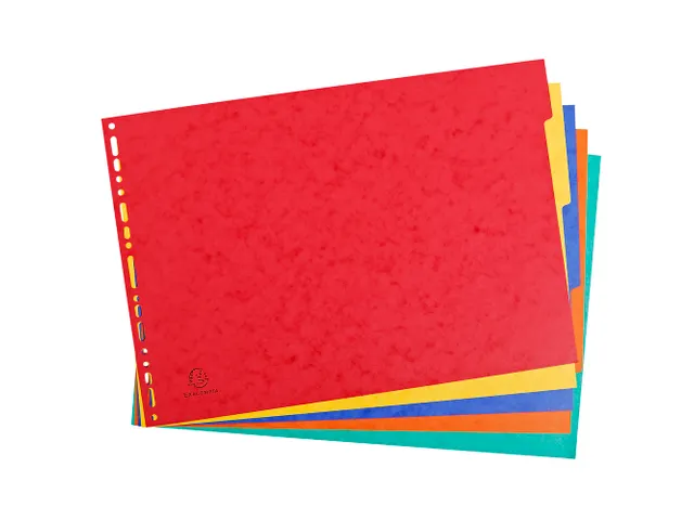 Tabbladen glanskarton 400g A3 5 tabs