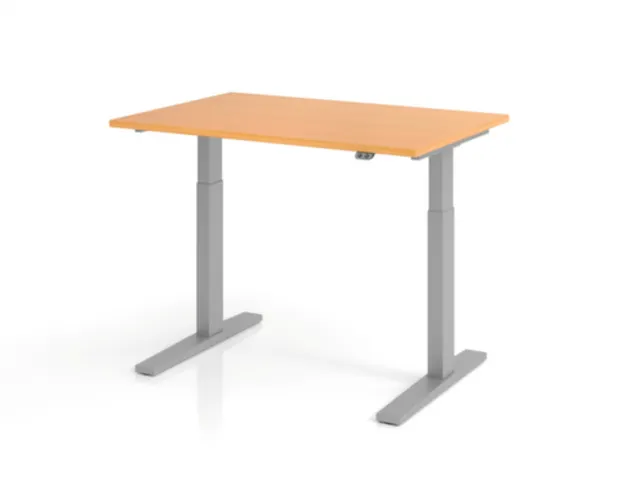 Av. régl. él. hauteur bureau assis/debout,HxlxP 700-1200x1200x800mm