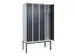 locker voor scheiding van kleding,HxBxD 2120x1200x500mm,4vak