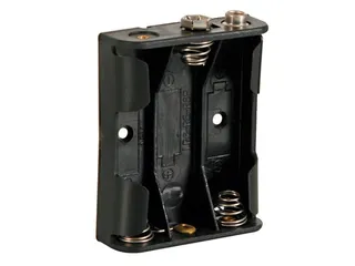 Batterijhouder Voor 3 x AA-CEL (Voor Batterijclips) - 2