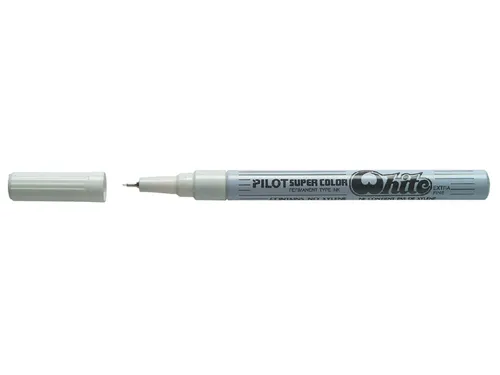 Viltstift Pilot Super Color Lakmarker Extra Fijne punt Wit