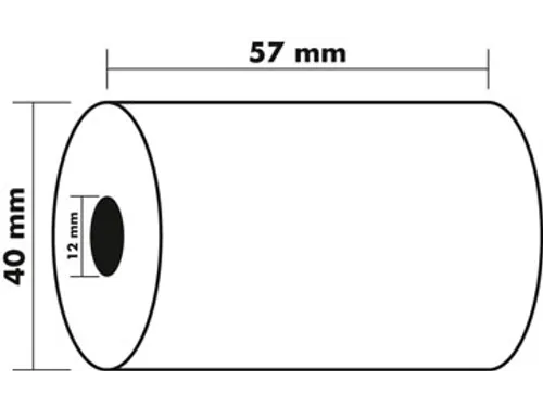 Rolletjes Bank En Betaalkaartterminal 57x37x12mm