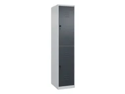 dubbeldekse locker,HxBxD 1850x400x500mm,1x2vak.,vak B 400mm