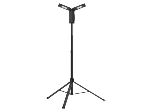 Floodlight m. statief,80 LED,1250-2500lumen,statief,straalhoek 180 °