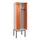 locker voor scheiding van kleding,HxBxD 2120x600x500mm,2vak