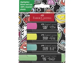 Markeerstiften Faber-Castell 46 Graffiti 4 stuks in karton etui - 2