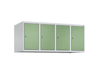 opzetkast,v. locker,4vak.,vak B 300mm,HxBxD 500x1200x500mm - 2