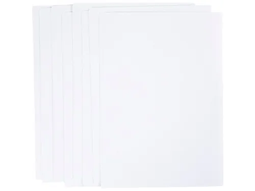 Borduurpapier Creativ Company A5 blister à 8 vellen wit