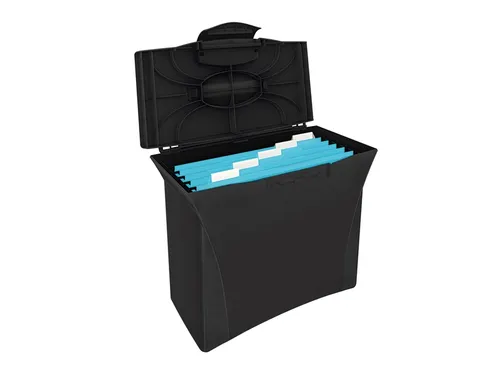 Hangmappenkoffer Vivida Zwart A4