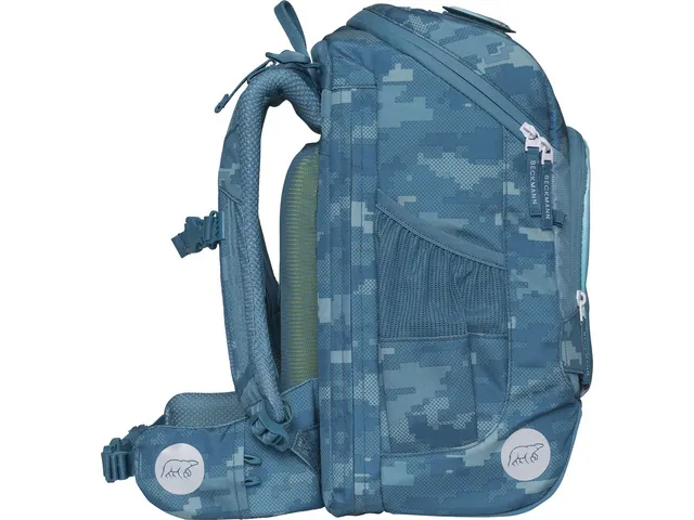 Schooltas Beckmann Active Air FLX 20-25L Jungle Game green