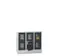 armoire multicases,HxlxP 855x900x500mm,RAL7035,face avant RAL7016
