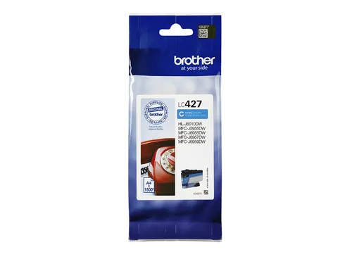 Inktcartridge Brother LC-427C blauw