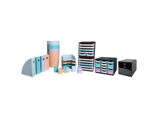 ECOBIN Papiermand 15 L pastel assortiment - 10