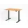 Elektrisch in hgte vst. zit-sta-bureau,HxBxD 640-1290x1200x800mm